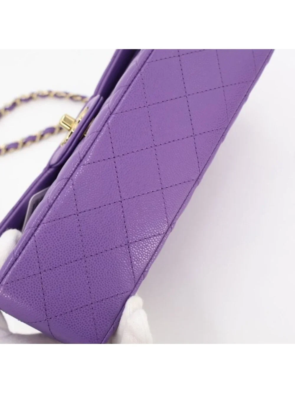 Chanel Cabiskin Quilted Chain Shoulder Bag